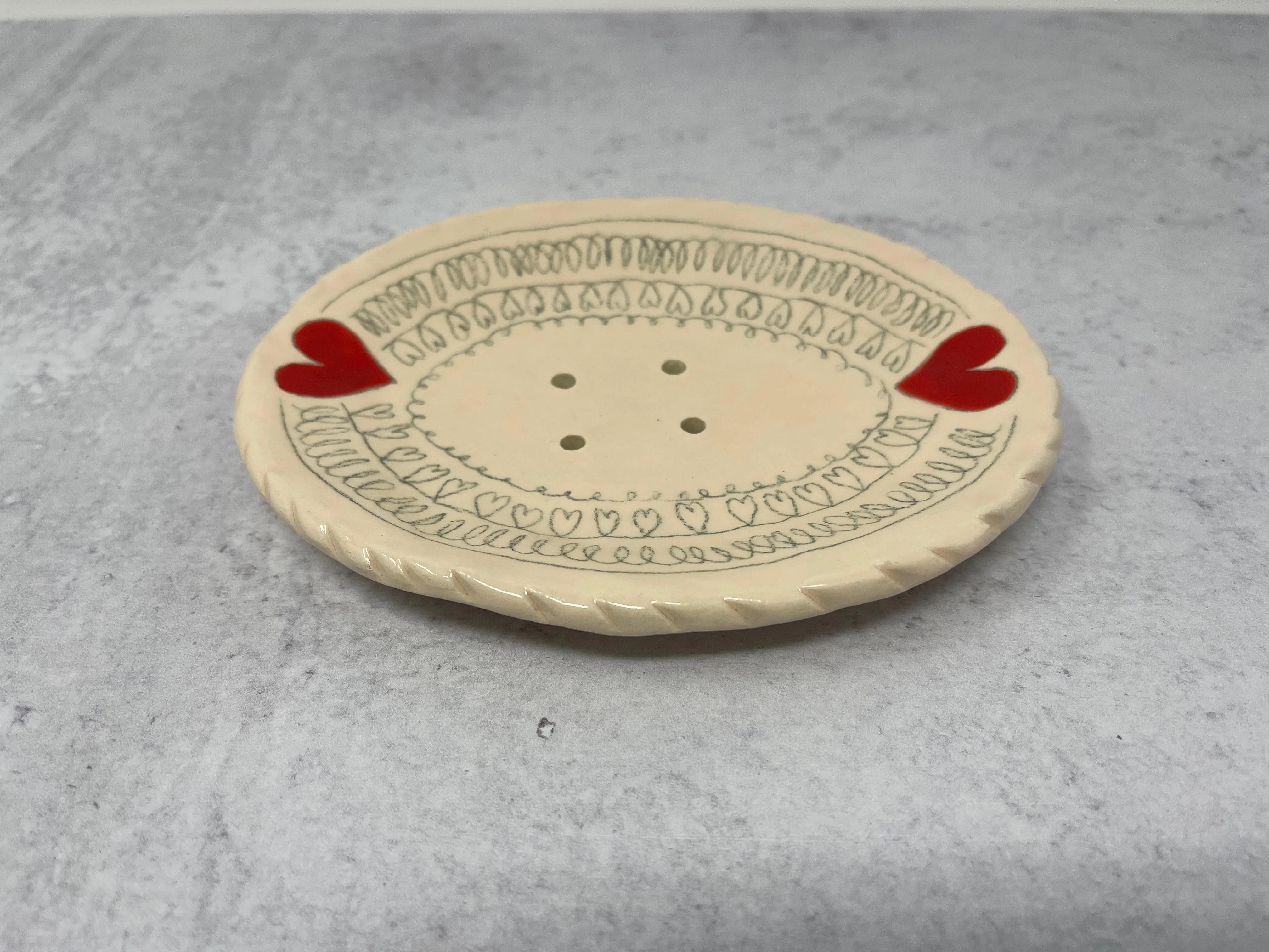Gemma Orkin Heart Soap Dish - Image 3