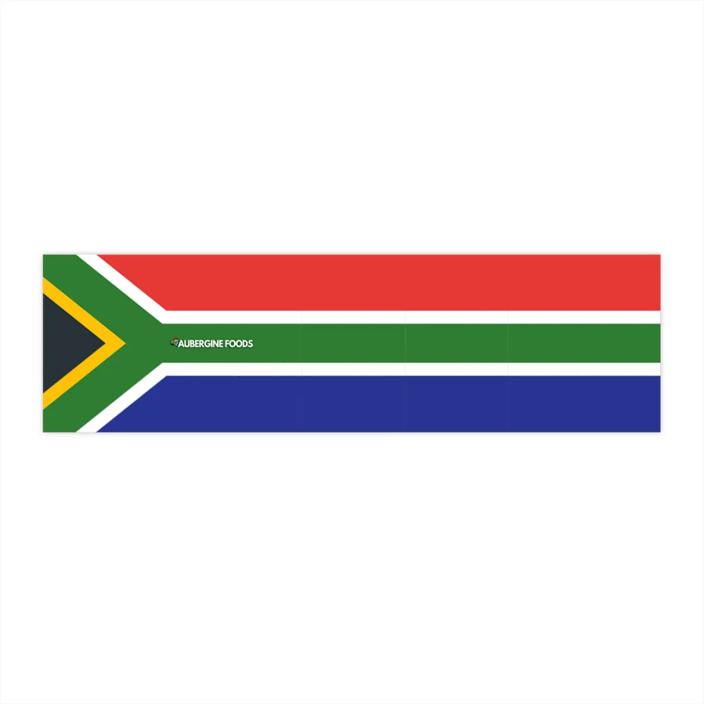 SA Flag Bumper Sticker - Image 2