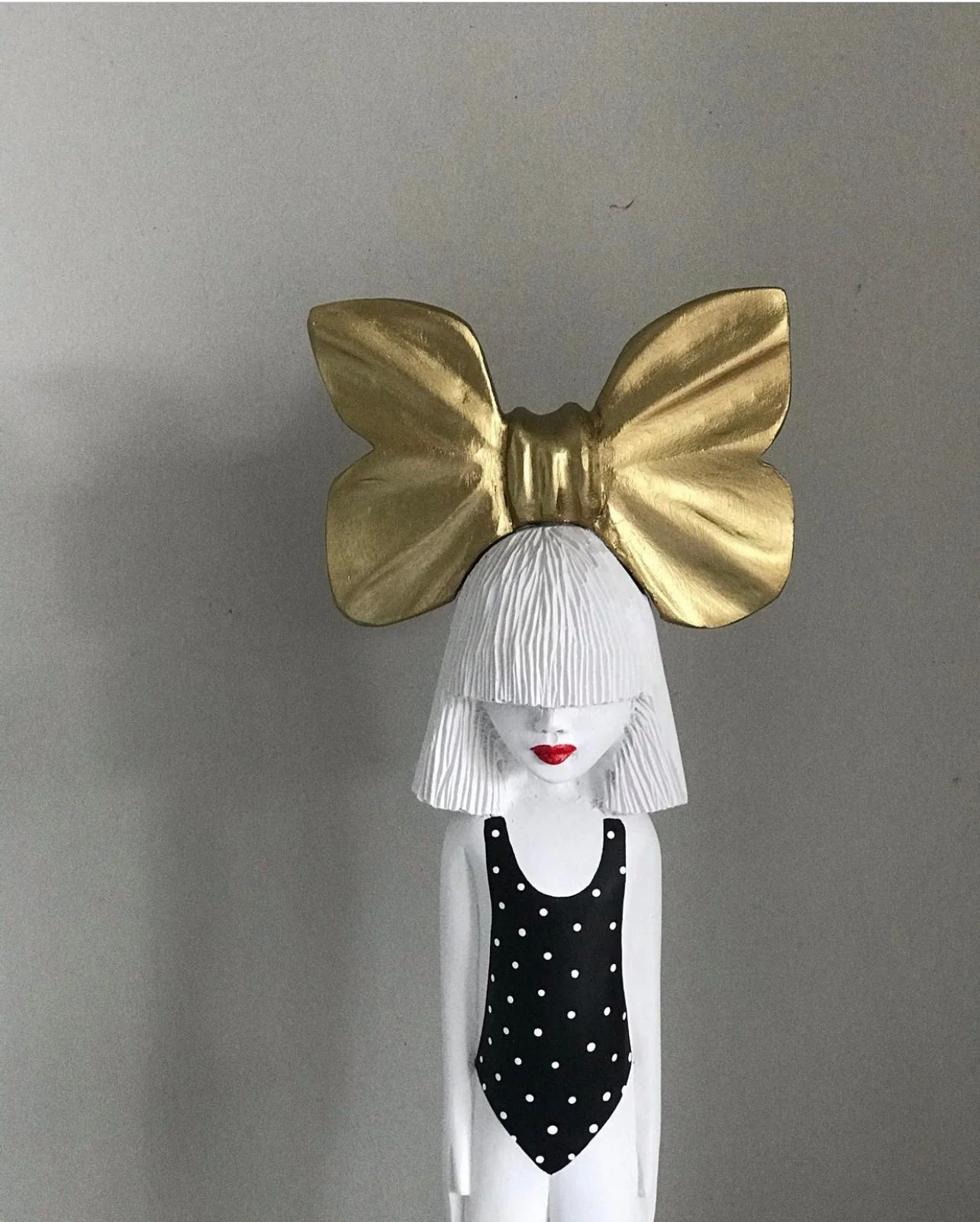 Sia Top Bow African Clonette Doll Figurine - Image 3
